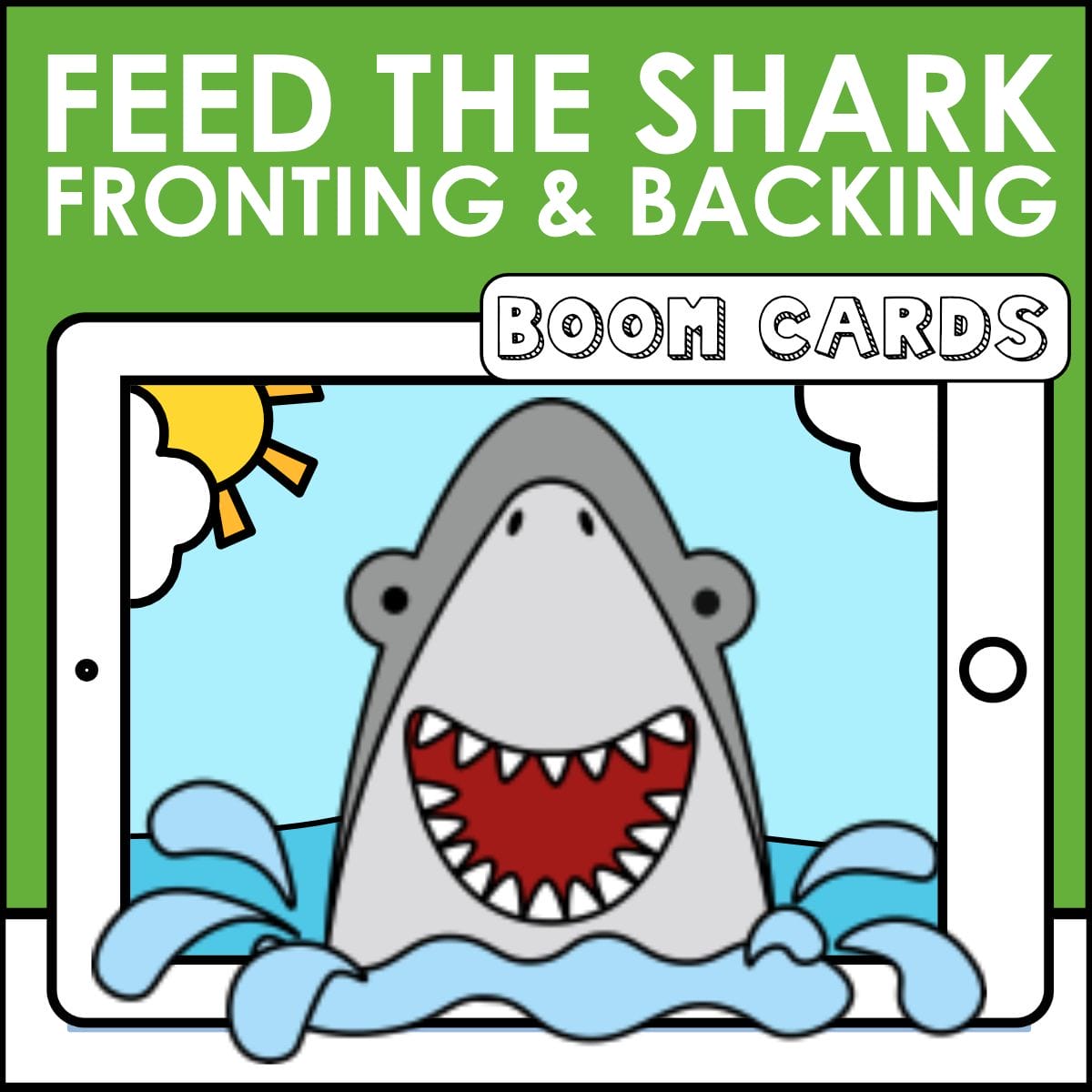 Feed the Shark Categories Boom Cards