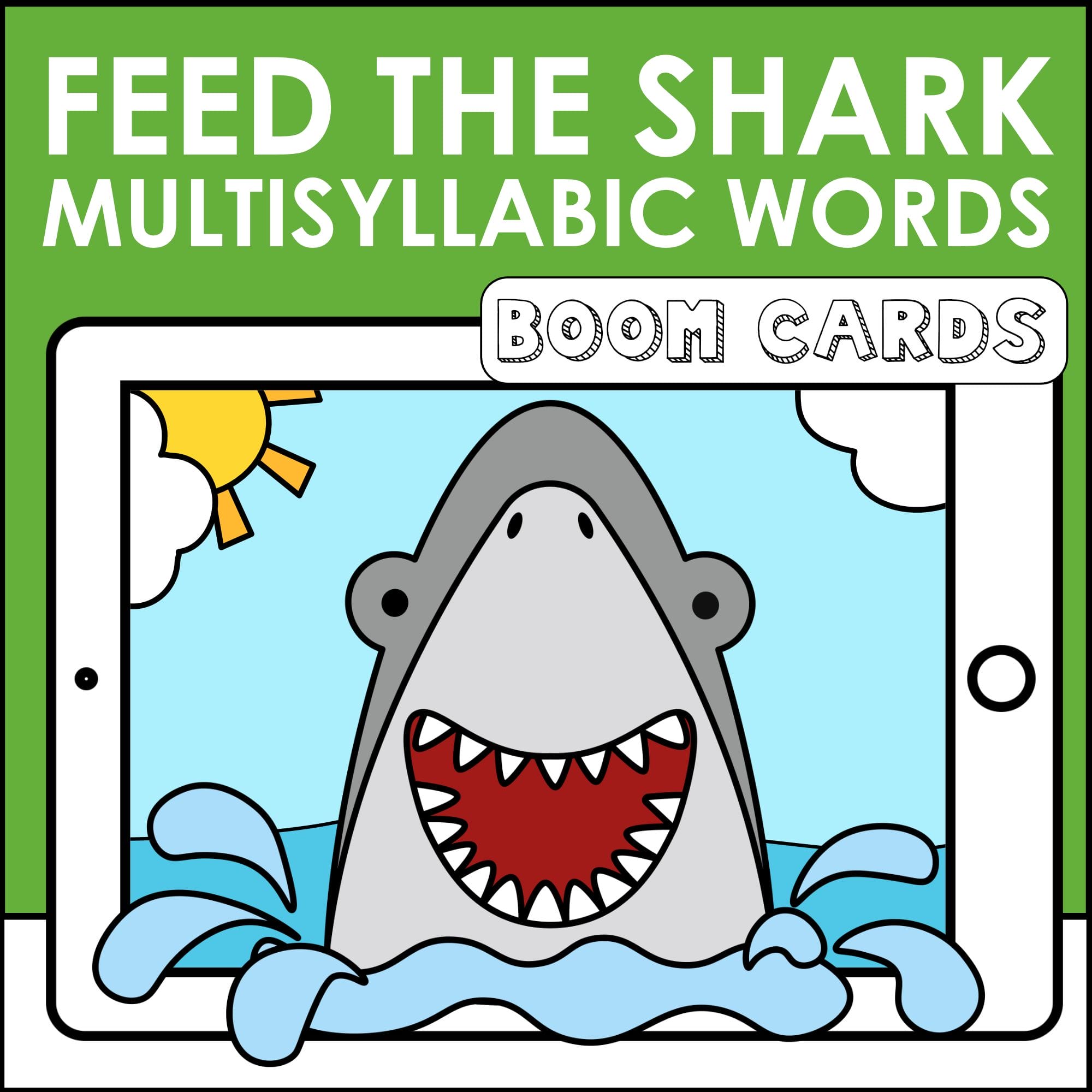 Shark Object Function Boom Cards