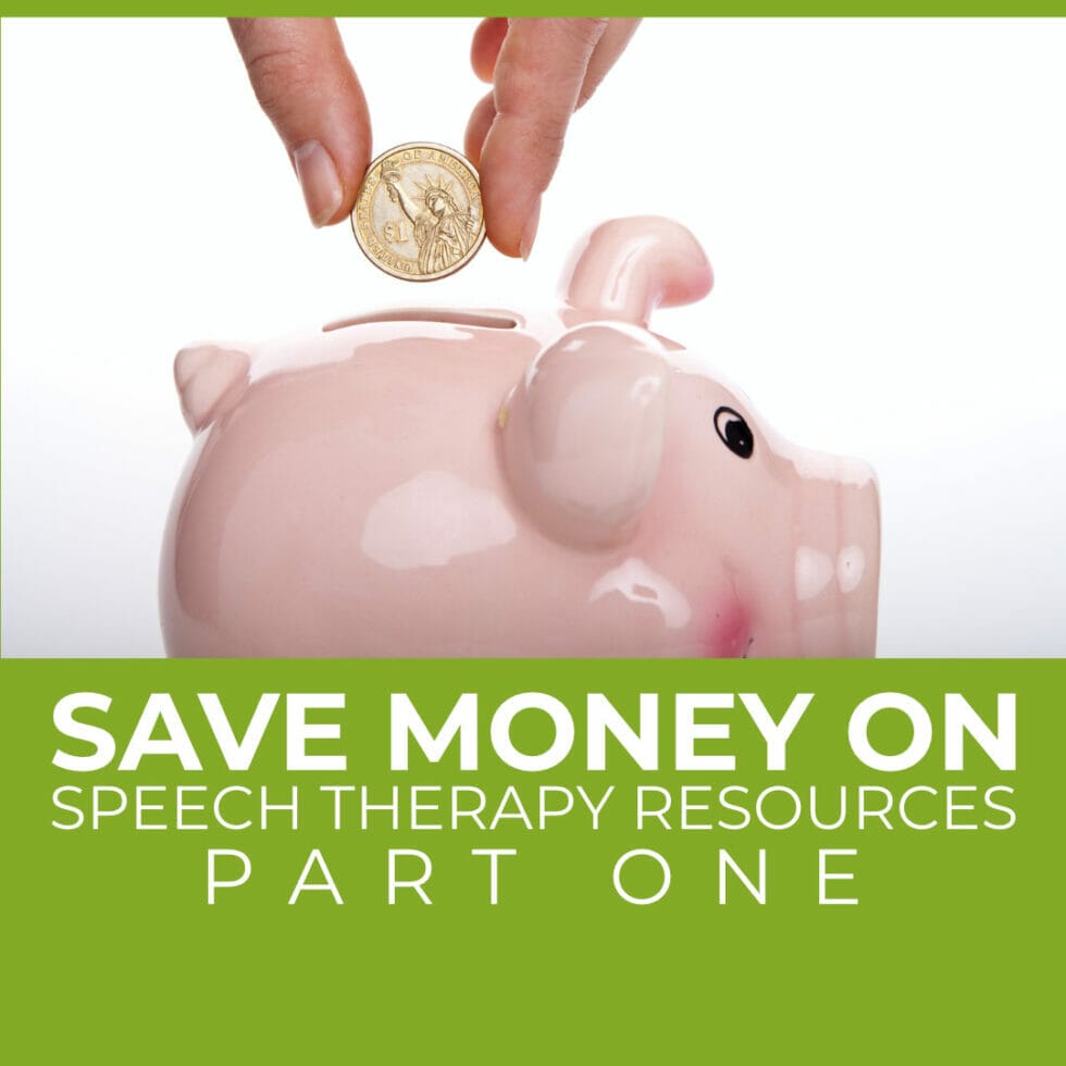 Save Money on Speech Therapy Resources - Goldie Talks Speech