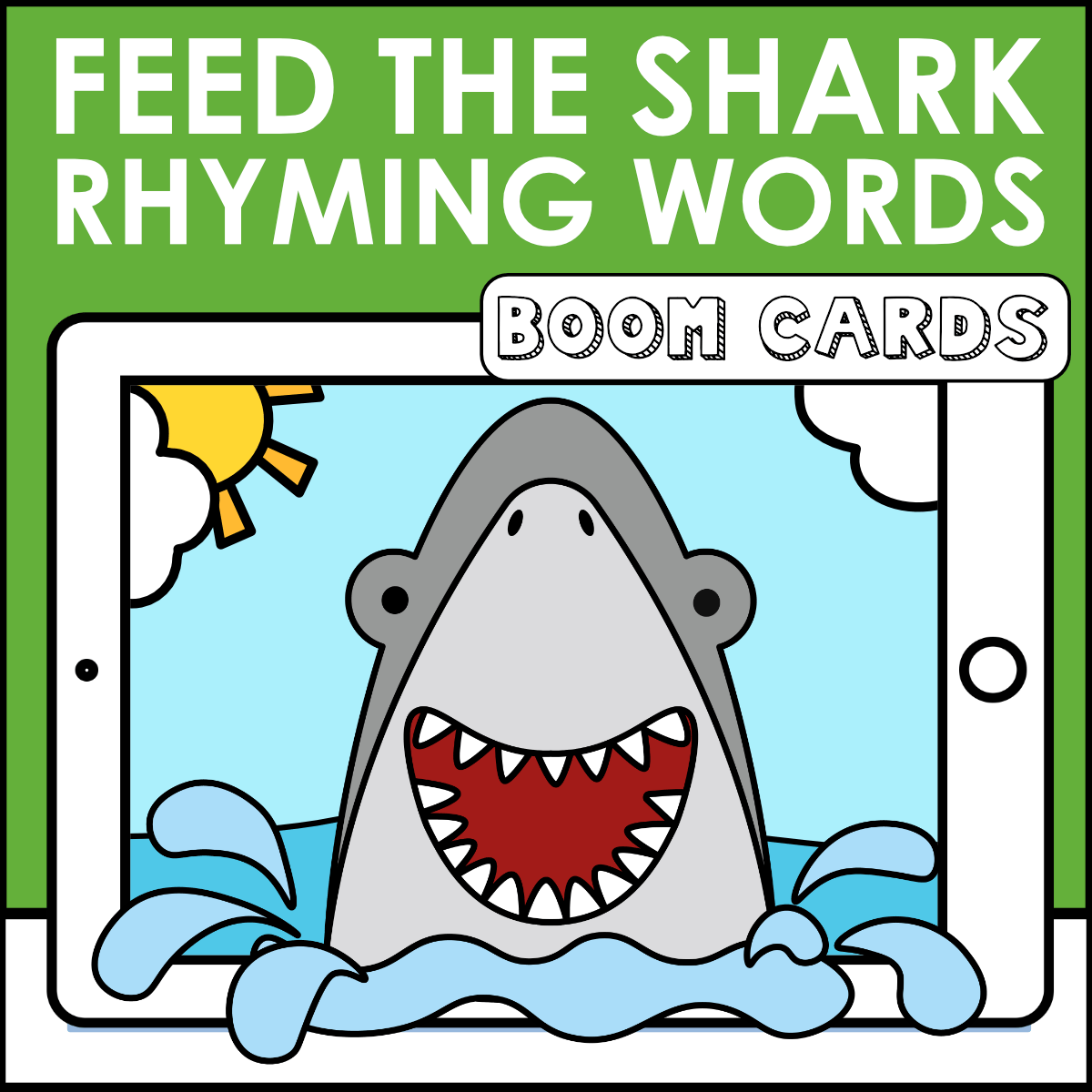 Feed the Shark Categories Boom Cards