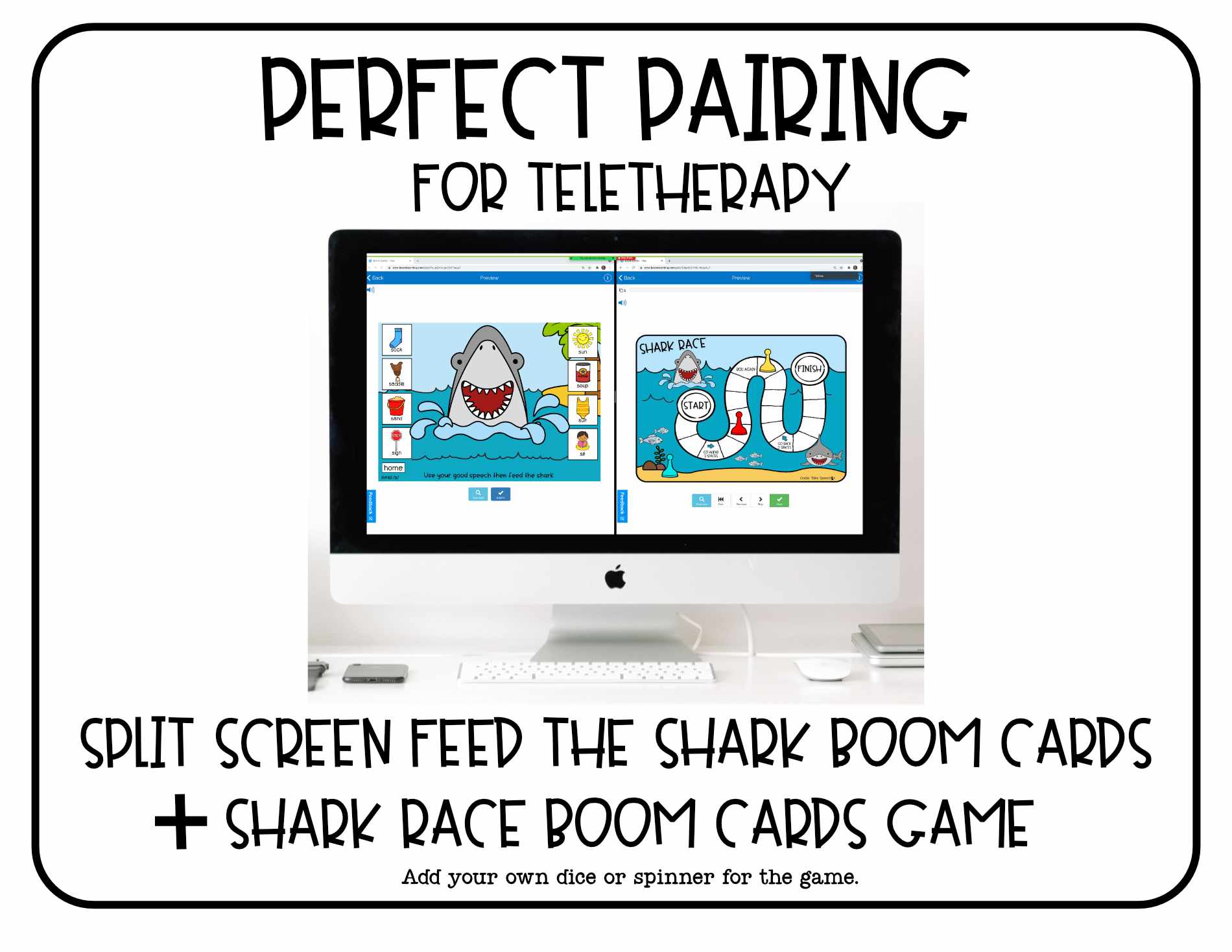 shark speech therapy free printable