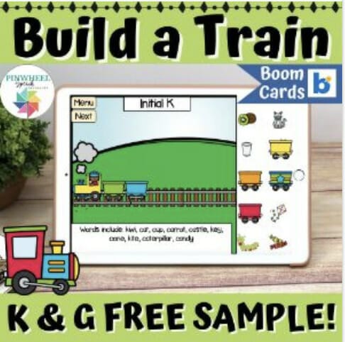Free Boom Cards K and G